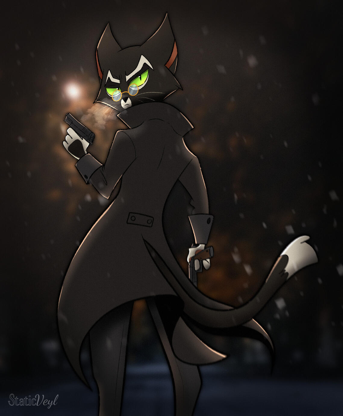 Just a Mordecai art, passing through